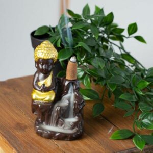 Bouddha fontaine à encens