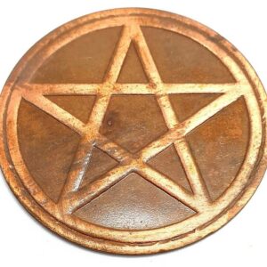 Pin's de poche Pentacle Cuivre 4 cm