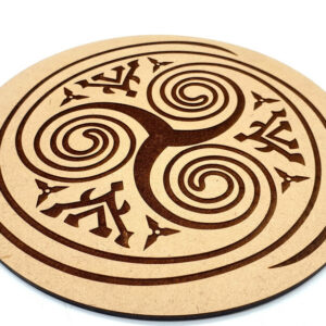 Planche en bois triskell 10 cm