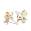 Clous d'oreilles acier doré scorpion – Image 2