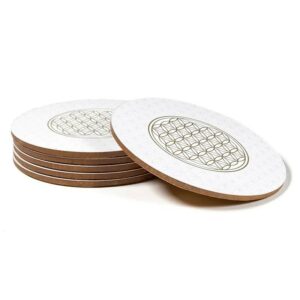 Planche en bois fleur de vie 10 cm