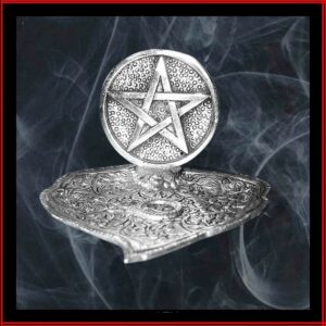 Porte-encens cone pentacle