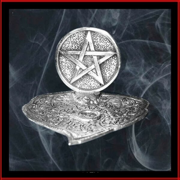 Porte-encens cone pentacle