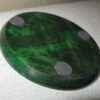 Plaque Porte encens 2  bâtonnets en malachite AUM – Image 2
