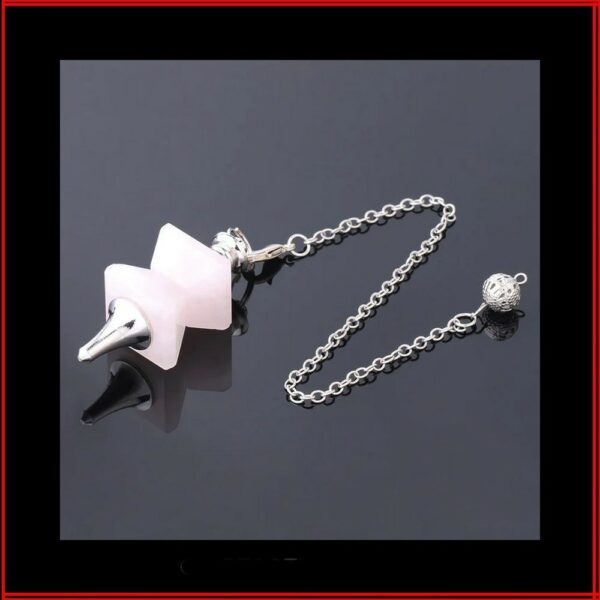 Pendule sablier laiton argent quartz rose