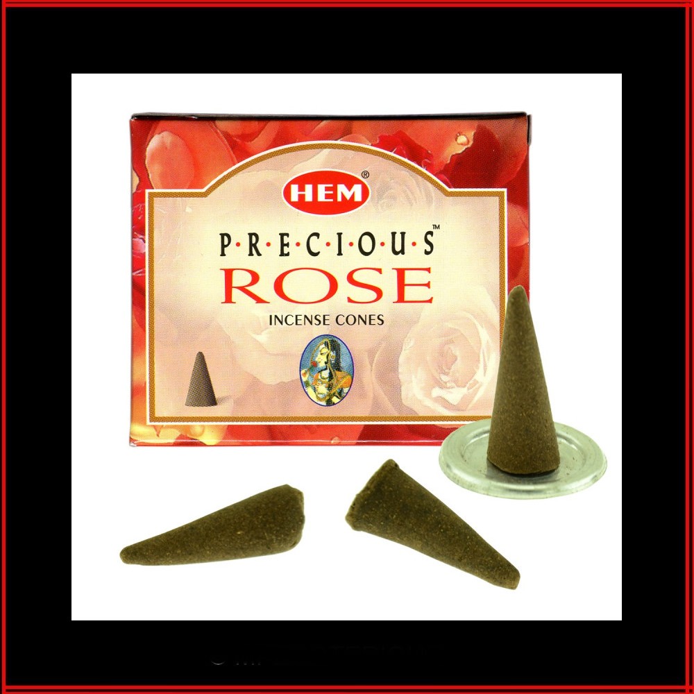 CONE ENCENS ROSE PRECIEUSE HEM