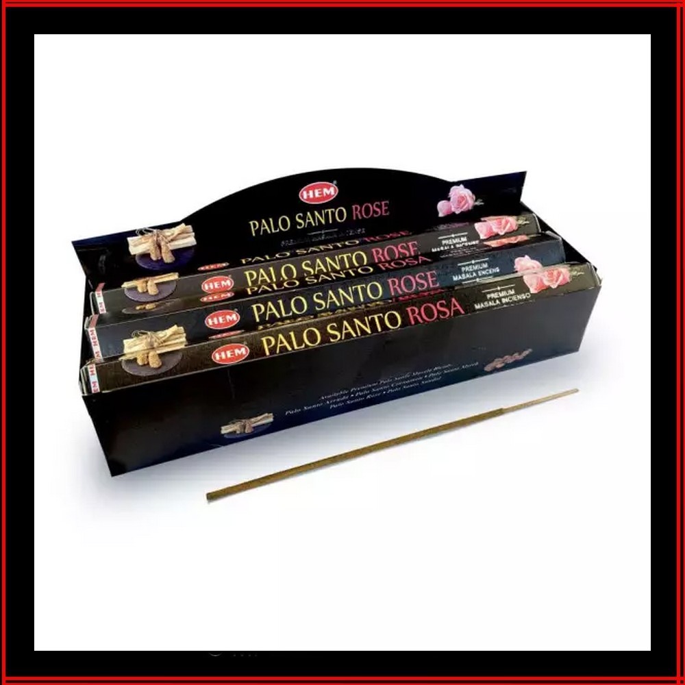 Encens Indien palo santo rose en bâtonnets HEM