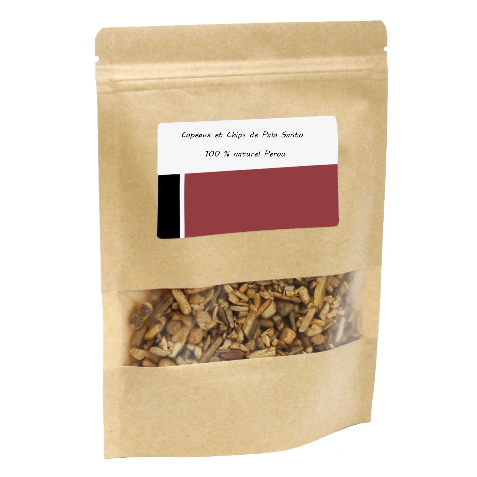 Chips de Palo Santo qualité prénium dans sachet kraft