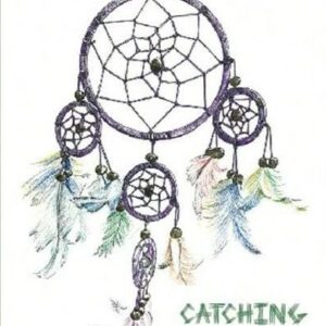 Capteur de rêves tatouage éphémère pour le corps multicolore