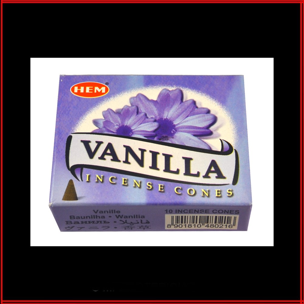 CONE ENCENS VANILLE HEM